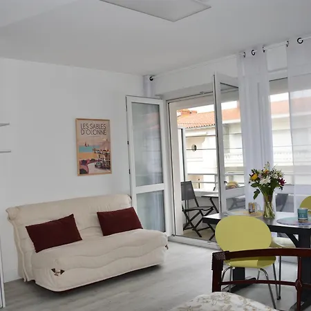 Les Grandes Roches - Studio Et Balcon Plage A Pied Les Sables-d'Olonne Exterior photo
